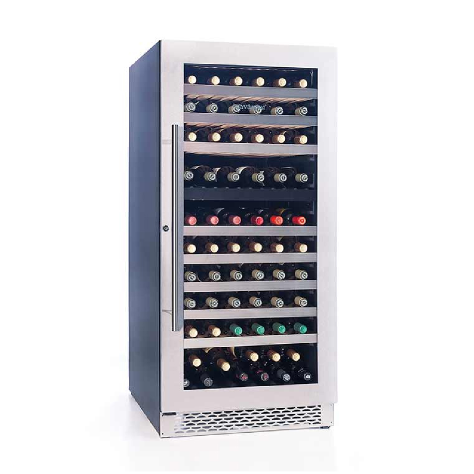 CV120-DT CAVANOVA Cava para 99 botellas, 2 temperaturas
