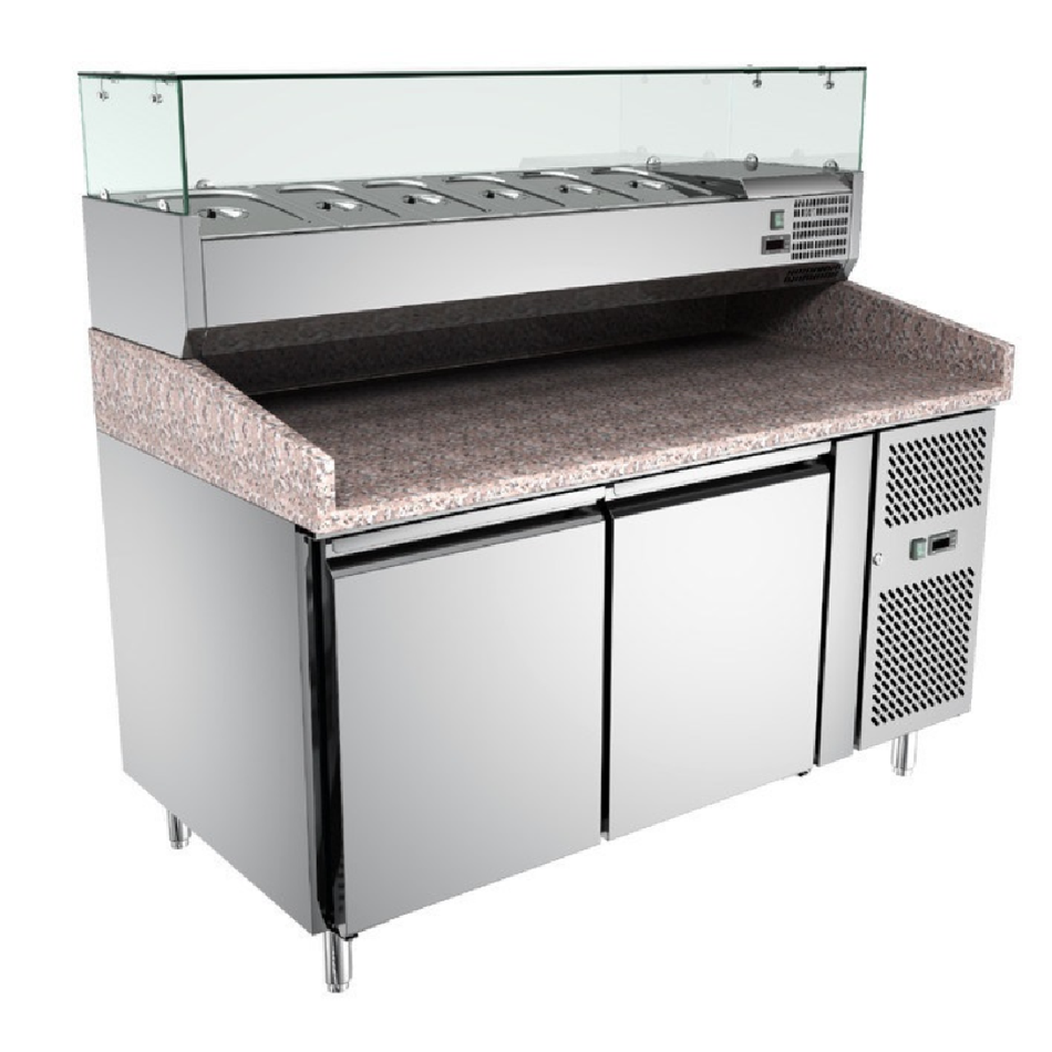 MESA151 NEAPOLIS MESA REFRIGERADA DE 151 CM