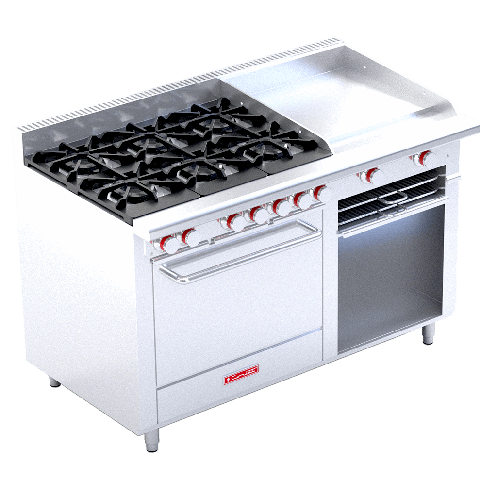 Coriat EC-6-H-GRILL – Estufa Comercial de Piso