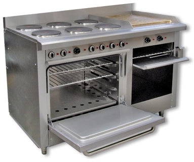 Coriat EC-6-H-GRILL-E – Estufa Comercial Eléctrica de Piso