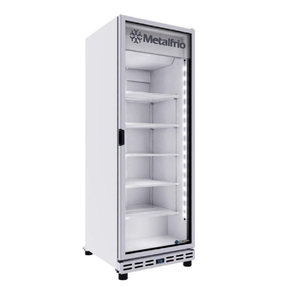 VN55 METALFRIO Refrigerador cervecero puerta de cristal 20 pies