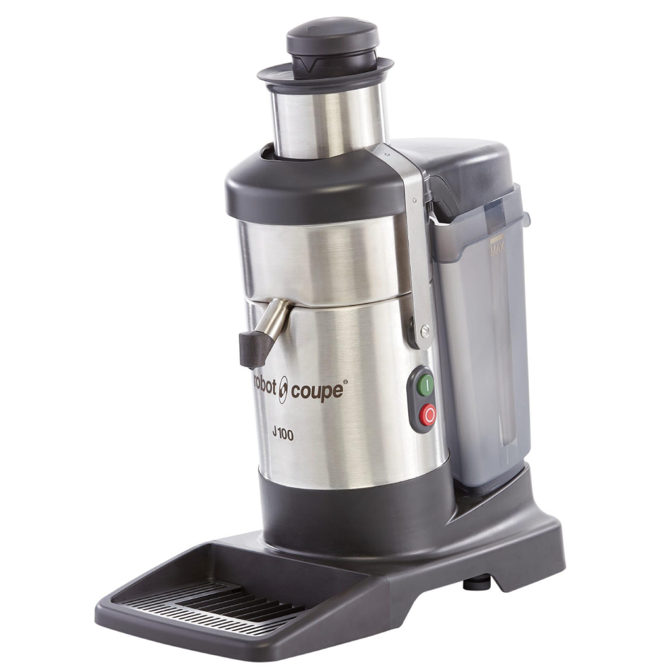 J100 ROBOT COUPE Extractor Jugos para uso intensivo, ideal para los bares de jugos y supermercados.