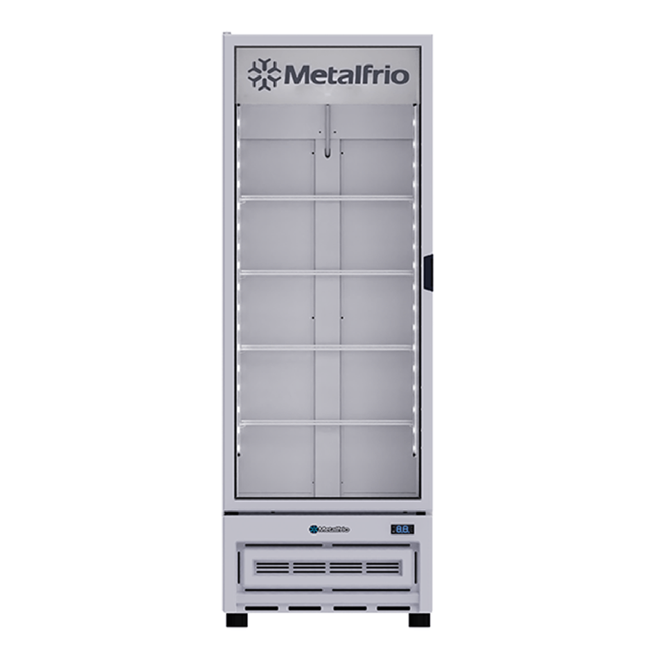 RB460 METALFRIO Refrigerador vertical puerta de cristal 20 pies