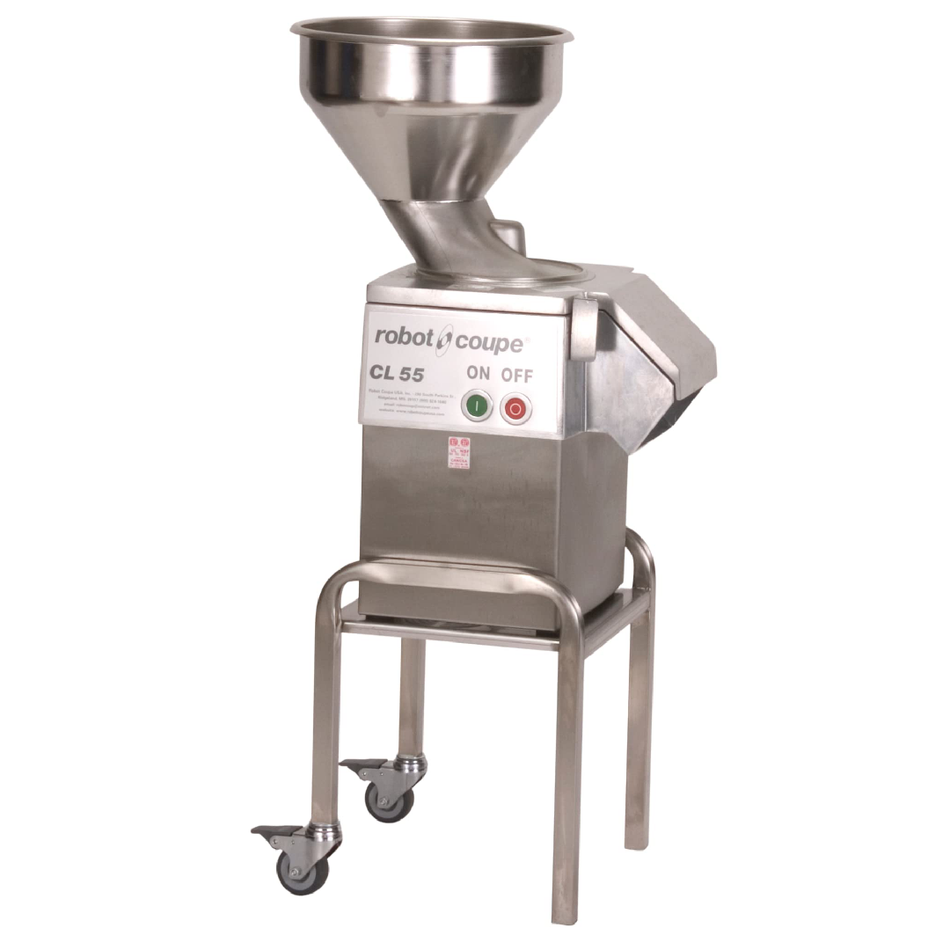 CL55B NODISC ROBOT COUPE Procesador de alimentos de alimentación continua a granel sin discos - 2 1/2 hp