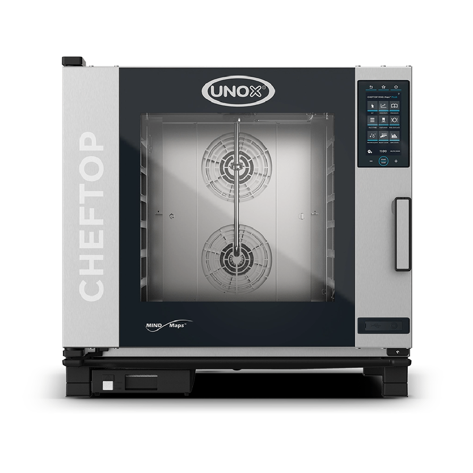 XEVC-0621-EPRM UNOX CHEFTOP MIND.Maps™ PLUS COUNTERTOP Horno eléctrico 6 bandejas GN 2/1