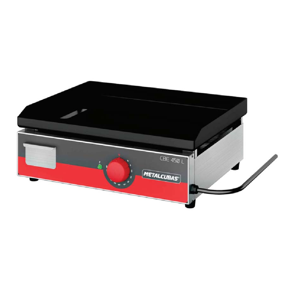 METALCUBAS CBE450L Stainless Steel Electric Griddle with Thermostat