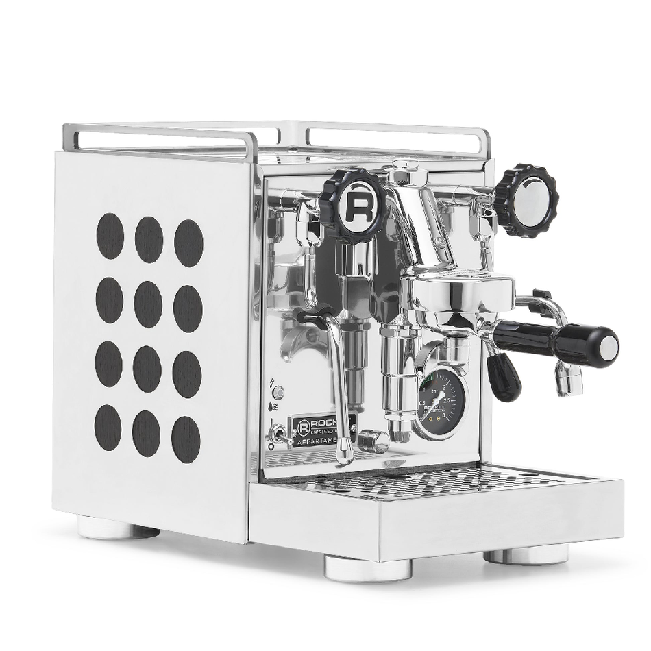 Rocket Appartamento 2.0 Black & Steel – Máquina de Espresso