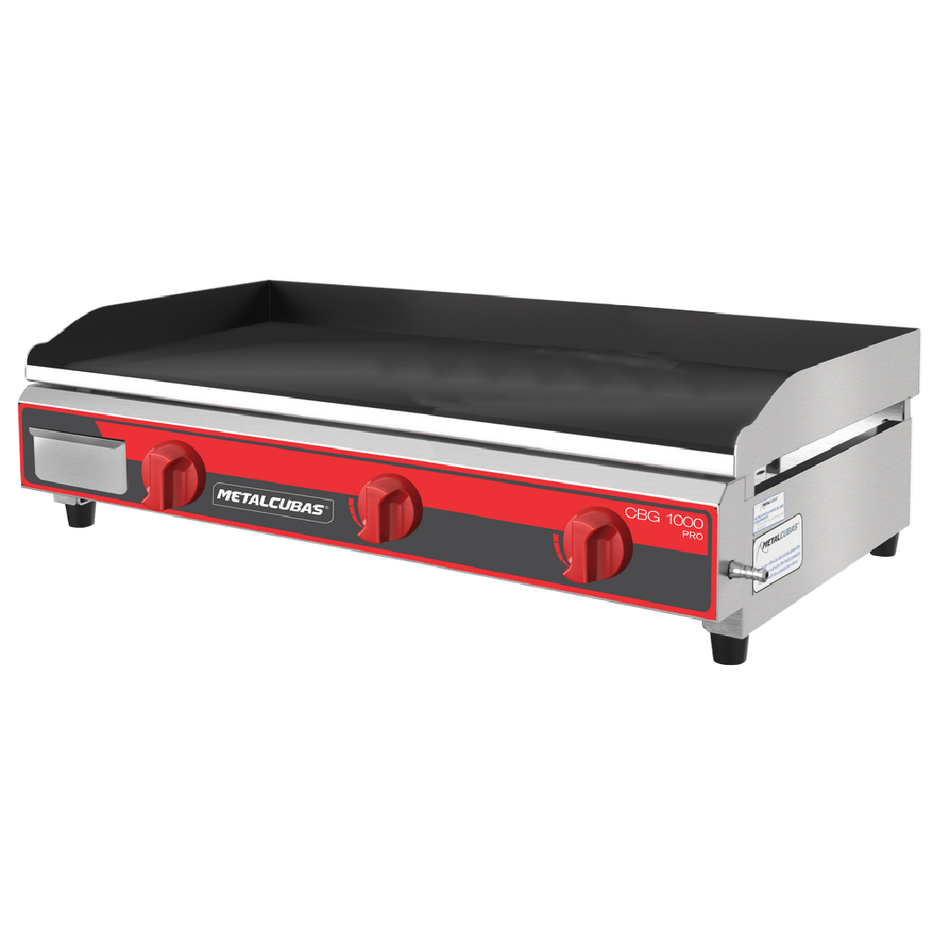 CBG1000PRO METALCUBAS PLANCHA A GAS PRO