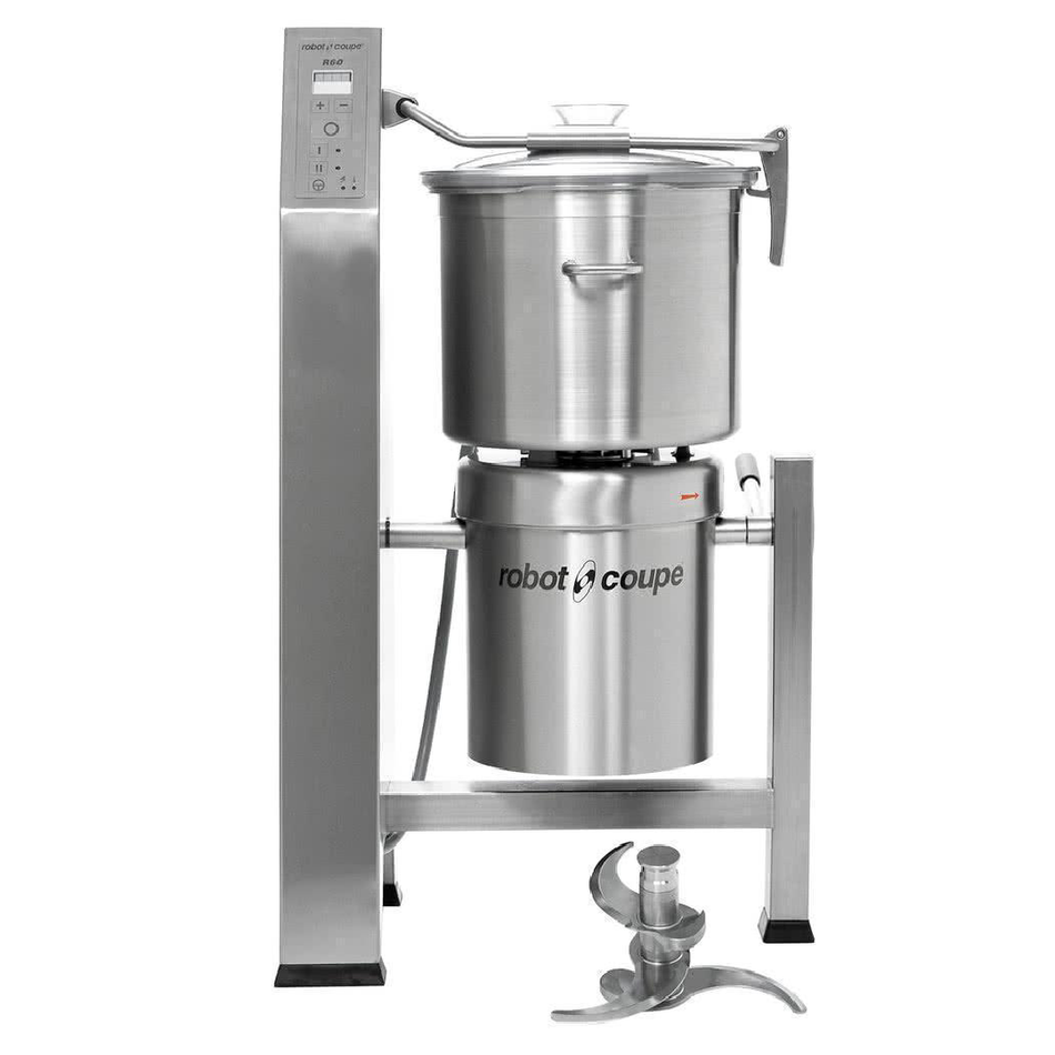 R60T ROBOT COUPE Procesador Alimentos Vertical 60 Qt.