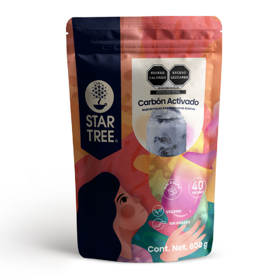 CARBÓN ACTIVADO BASE EN POLVO 600G STAR TREE