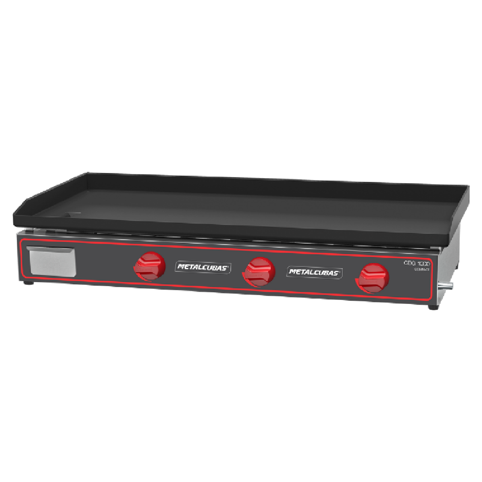CBG1000C METALCUBAS PLANCHA A GAS COMPACT
