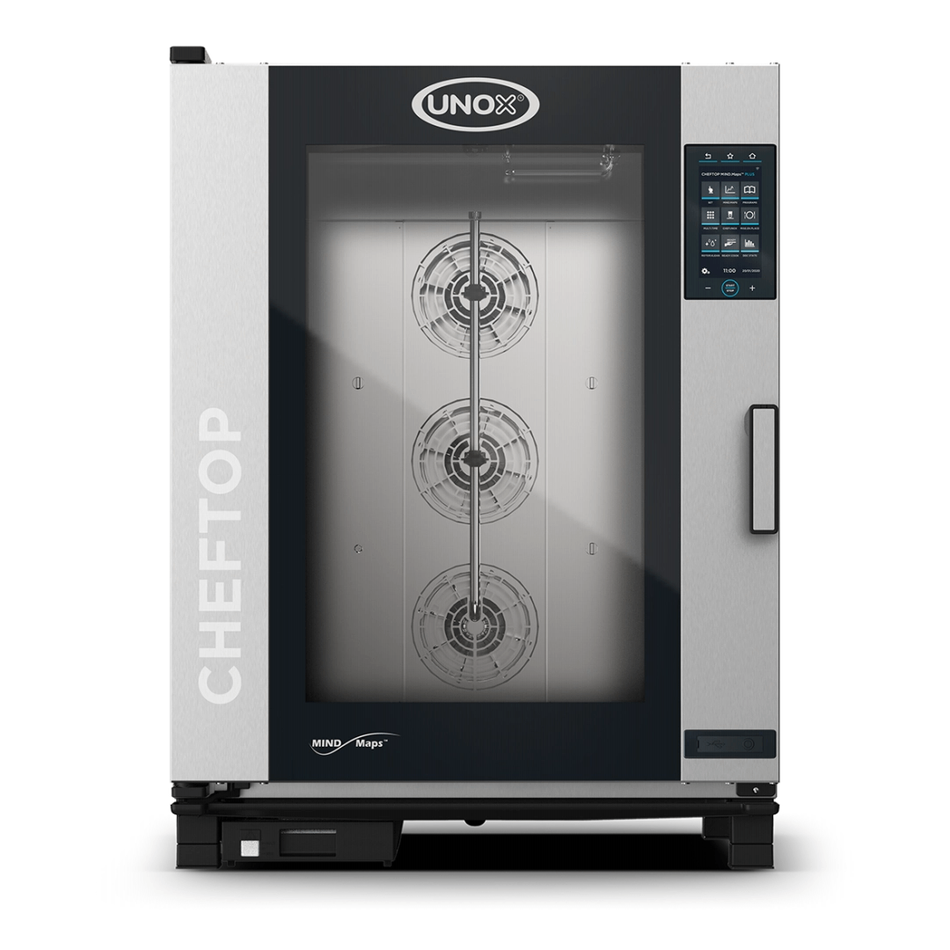 XEVC-1021-EPRM UNOX CHEFTOP MIND.Maps™ PLUS COUNTERTOP Horno eléctrico 10 bandejas GN 2/1