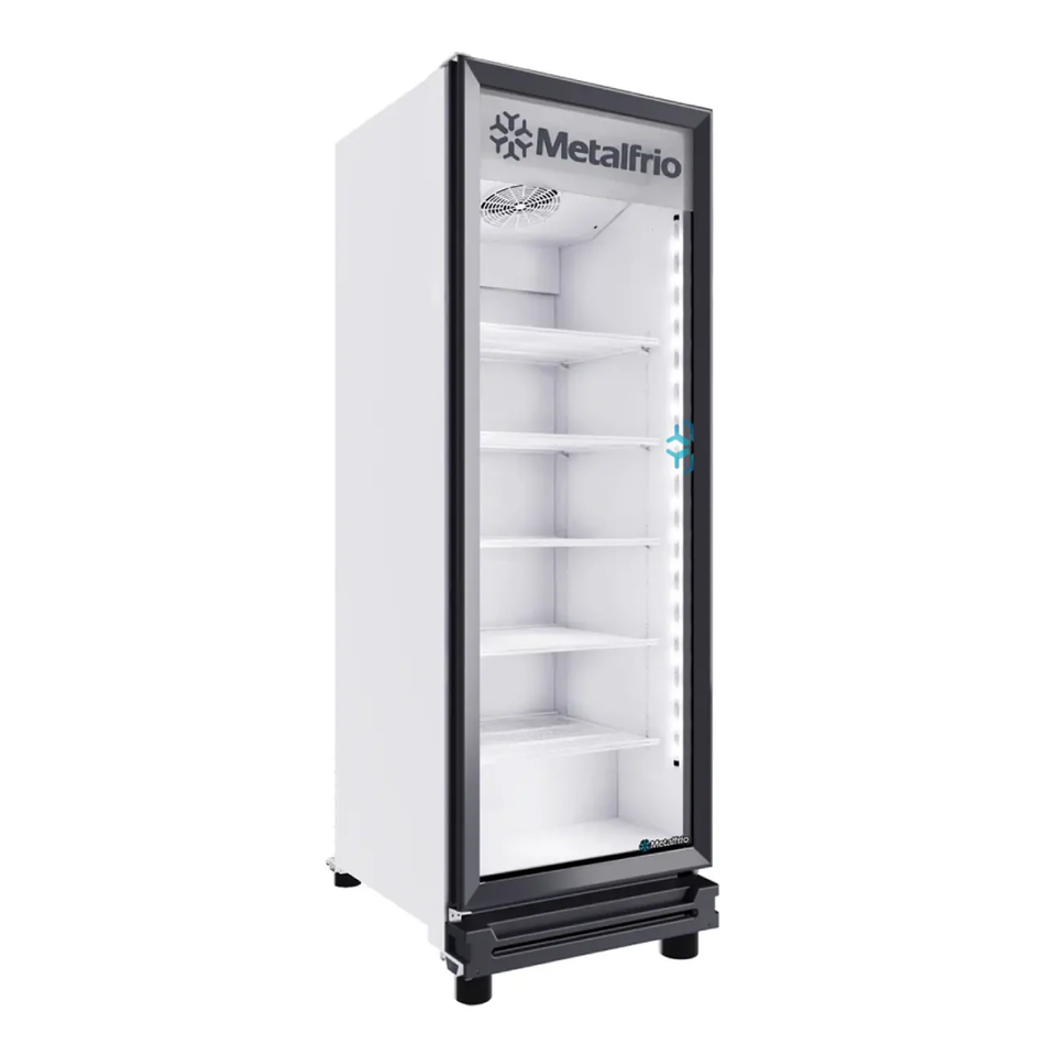 RB-470 METALFRIO Refrigerador vertical 1 puerta de cristal 21 pies