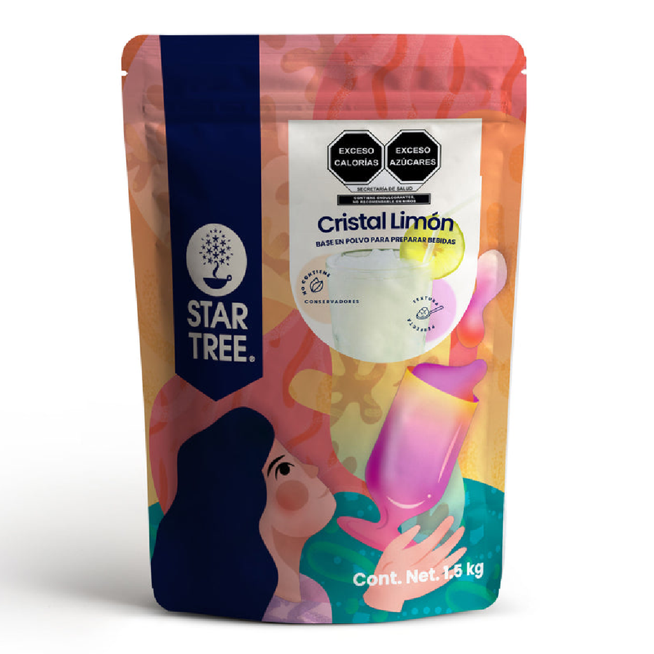 CRISTAL LIMÓN BASE EN POLVO 1500G STAR TREE