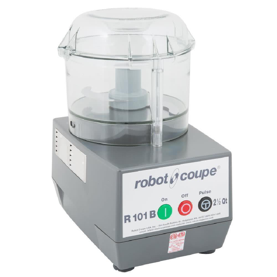 R101BCLR ROBOT COUPE Procesador Alimentos con 2,5 Qt.