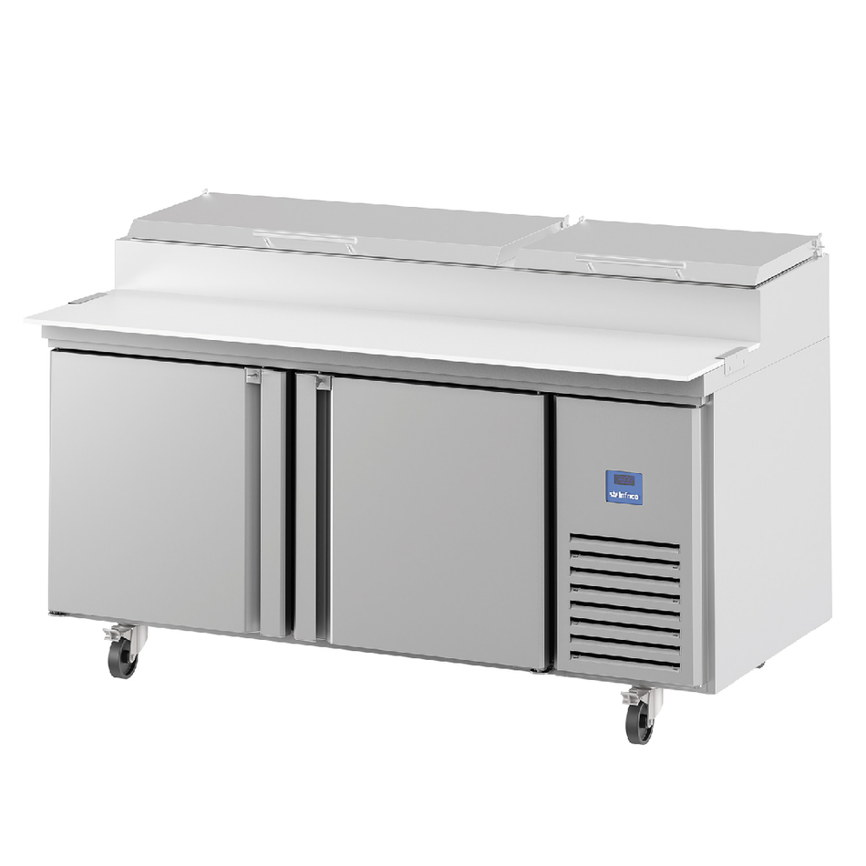 MR67EN INFRICO Mesa Refrigerada para Pizza 67"para 9 insertos