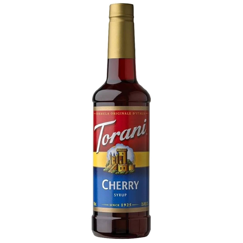TORANI JARABE PARA BEBIDAS SABOR CEREZA (CHERRY) 750 ML