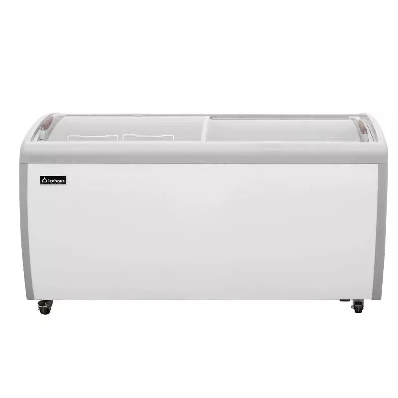 Icehaus CHPC-460 – Paletero Curvo 2 Puertas de Cristal 460 L