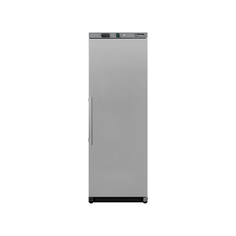 Icehaus RVI-400 – Refrigerador Vertical 1 Puerta Sólida 12.6 ft³