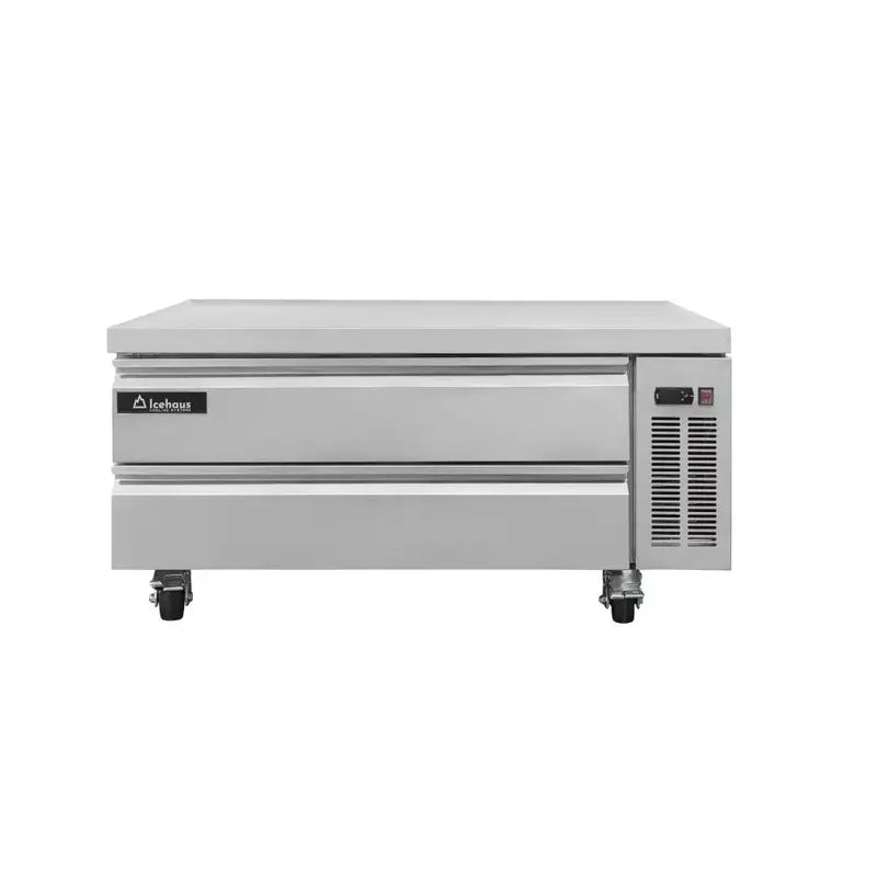 Icehaus BRM-2C-SS-02 – Base Chef Refrigerada 2 Cajones 9 ft³