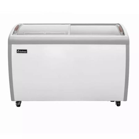 Icehaus CHPC-360 – Paletero Curvo 2 Puertas de Cristal 360 L