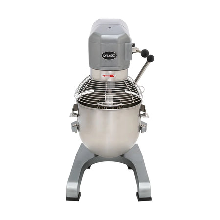 Batidora planetaria Drago BP-20-G de 20 L con tazón de acero inoxidable