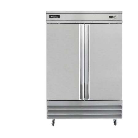 Icehaus RV-2PS-SS-01 – Refrigerador Vertical 2 Puertas Sólidas 41.2 ft³