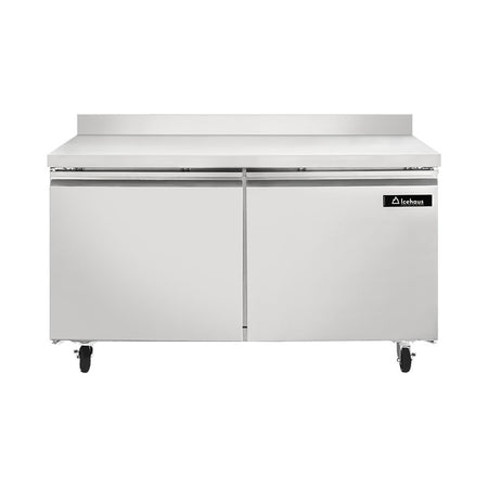 Icehaus MTC-2P-SS-02 – Mesa de Trabajo Congelada 2 Puertas Sólidas 15 ft³
