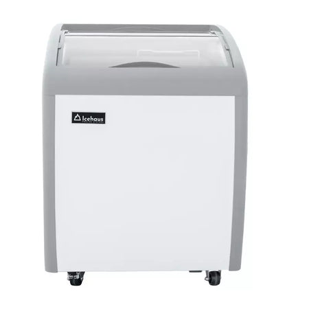 Icehaus CHPC-160 – Paletero Curvo 1 Puerta de Cristal 160 L