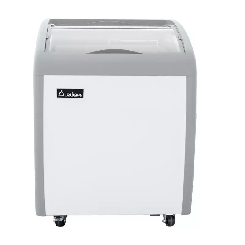 Icehaus CHPC-160 – Paletero Curvo 1 Puerta de Cristal 160 L