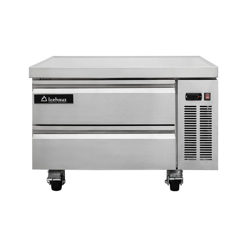Icehaus BRM-2C-SS-01 – Base Chef Refrigerada 2 Cajones 5.7 ft³