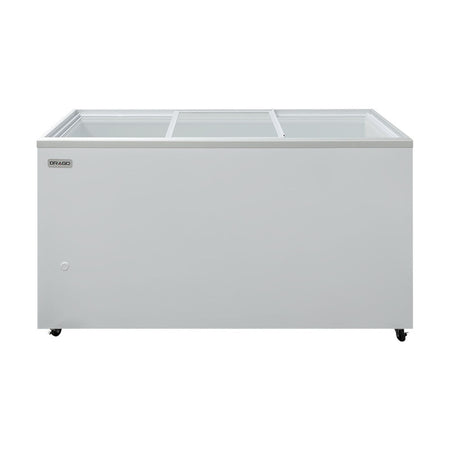 Icehaus CHPP-350 – Paletero Plano 3 Puertas de Cristal 342.6 L