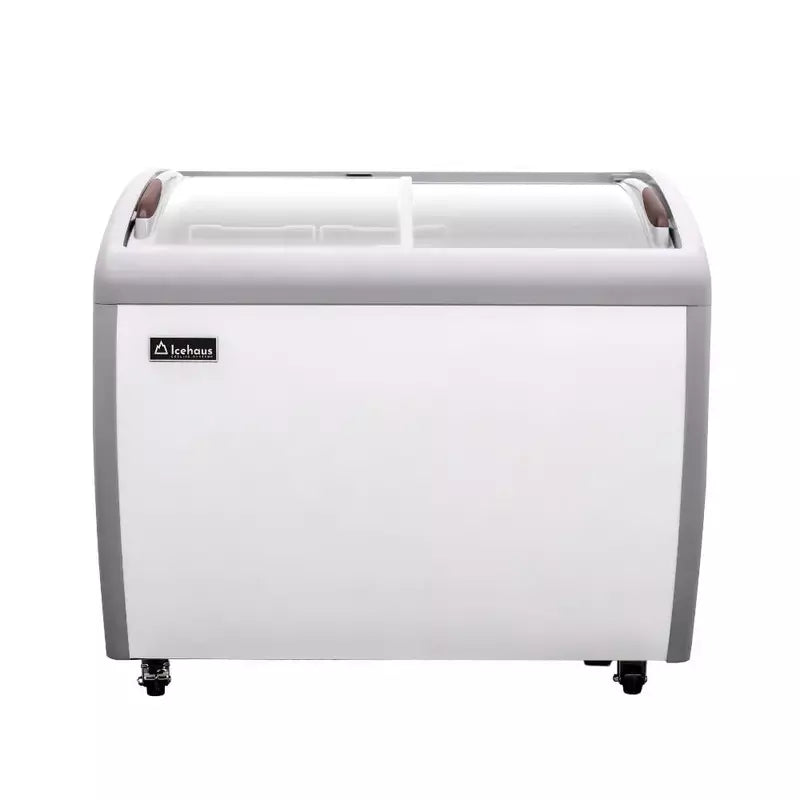 Icehaus CHPC-260 – Paletero Curvo 2 Puertas de Cristal 260 L