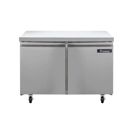 Icehaus CBB-2P-SS-01 – Congelador Bajo Barra 2 Puertas Sólidas 11.3 ft³