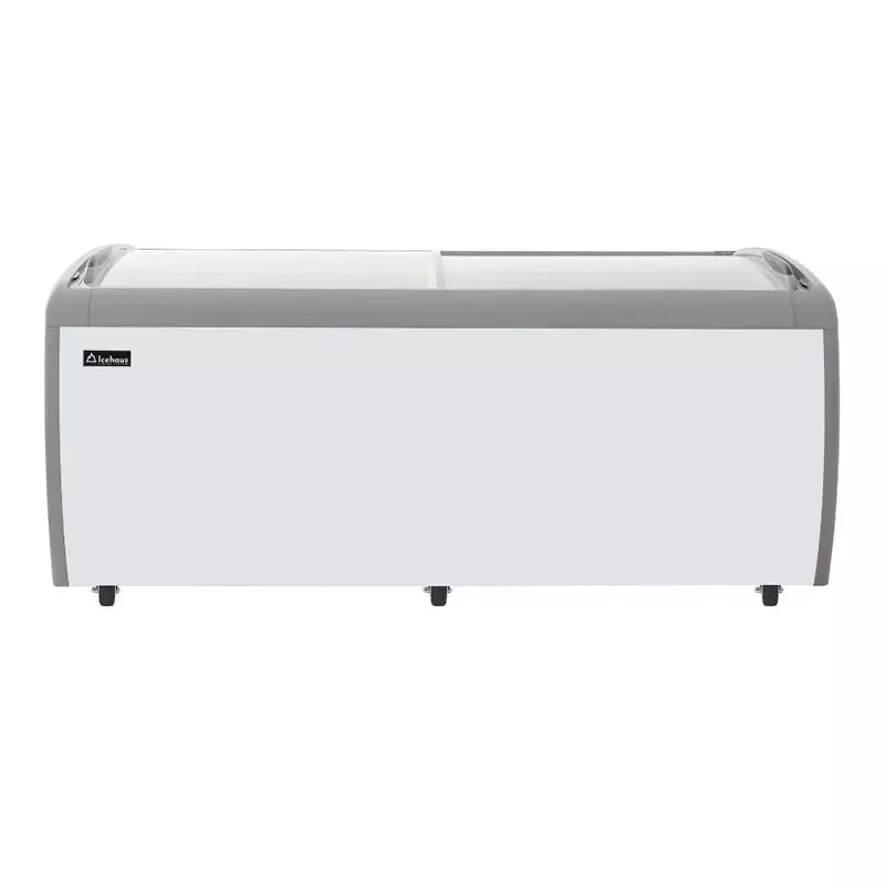 Icehaus CHPC-560 – Paletero Curvo 2 Puertas de Cristal 560 L