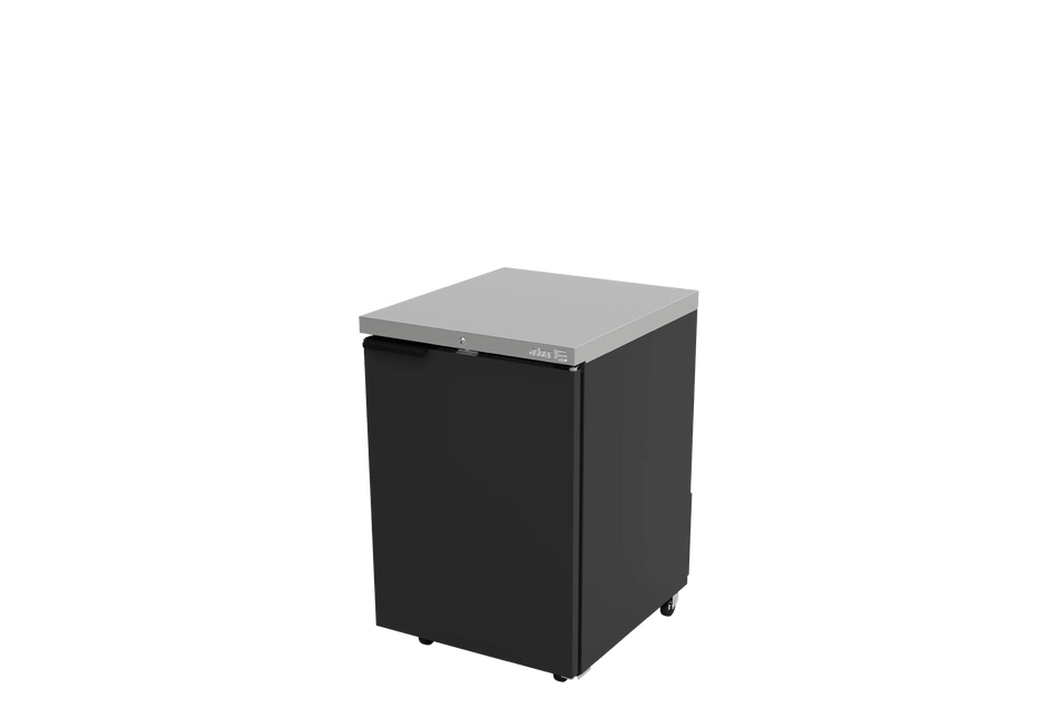 Asber ABBC 23 HC Refrigerador Contrabarra 1 Puerta Sólida