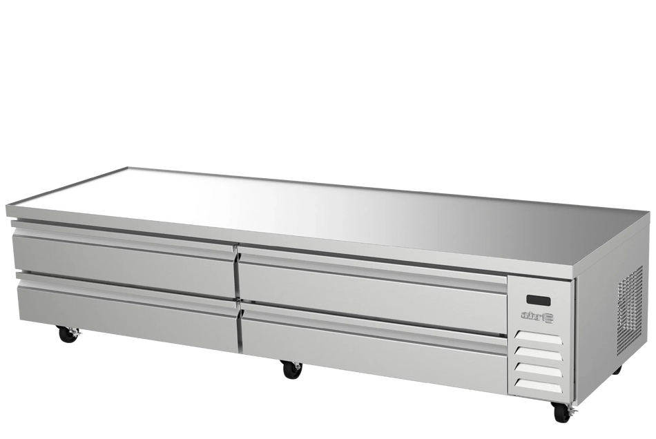 Asber ACBR 96 HC Base de Chef Refrigerada 96 pulgadas