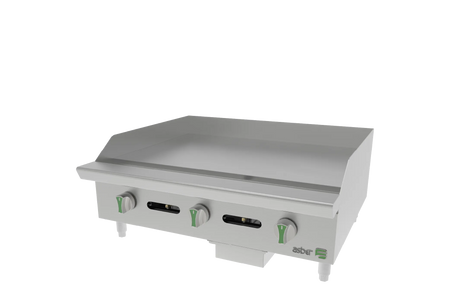 Asber AEMG 36 EM NG Plancha Manual a Gas 36 pulgadas