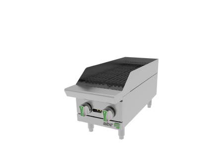 Asber AERB 12 EM NG Asador Radiante a Gas 12 pulgadas