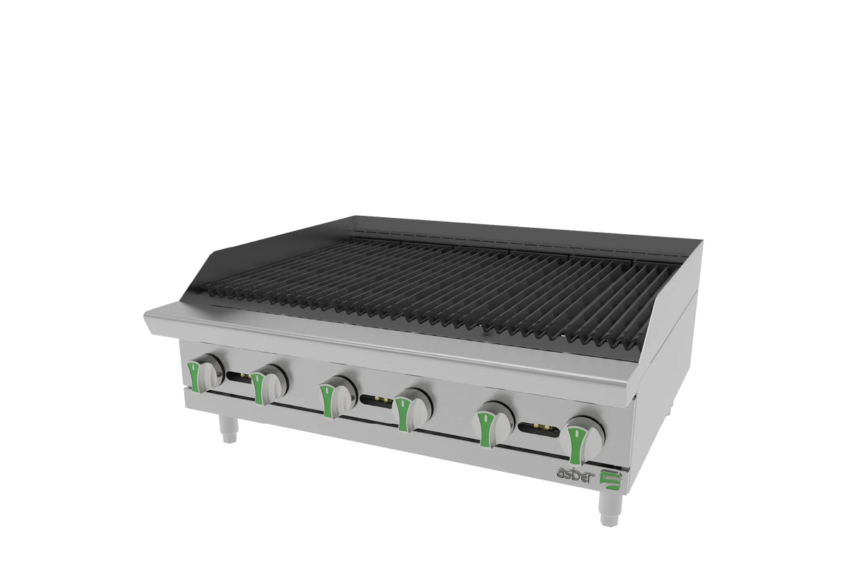 Asber AERB 36 EM NG Asador Radiante a Gas 36 pulgadas