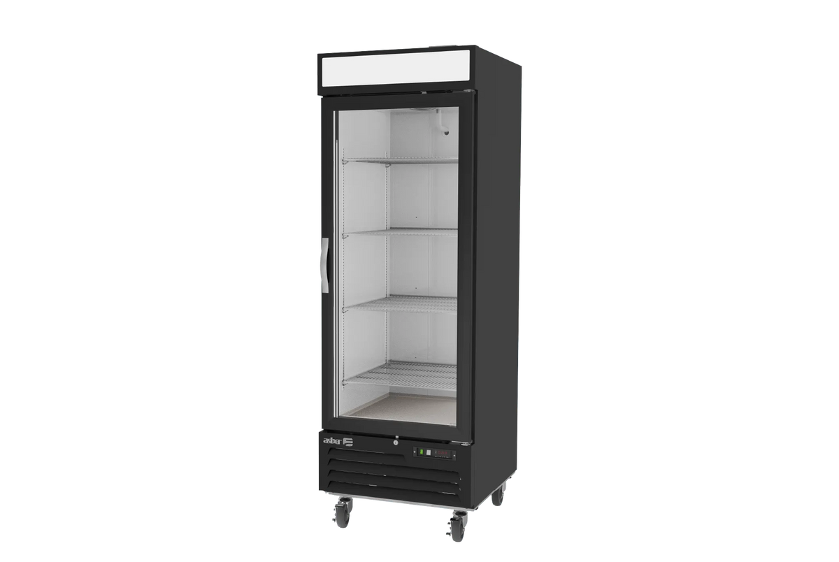 Asber AFMD 23 HC Congelador Merchandiser 1 Puerta de Cristal 23 ft³