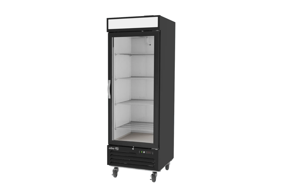 Asber AFMD 23 HC Congelador Merchandiser 1 Puerta de Cristal 23 ft³