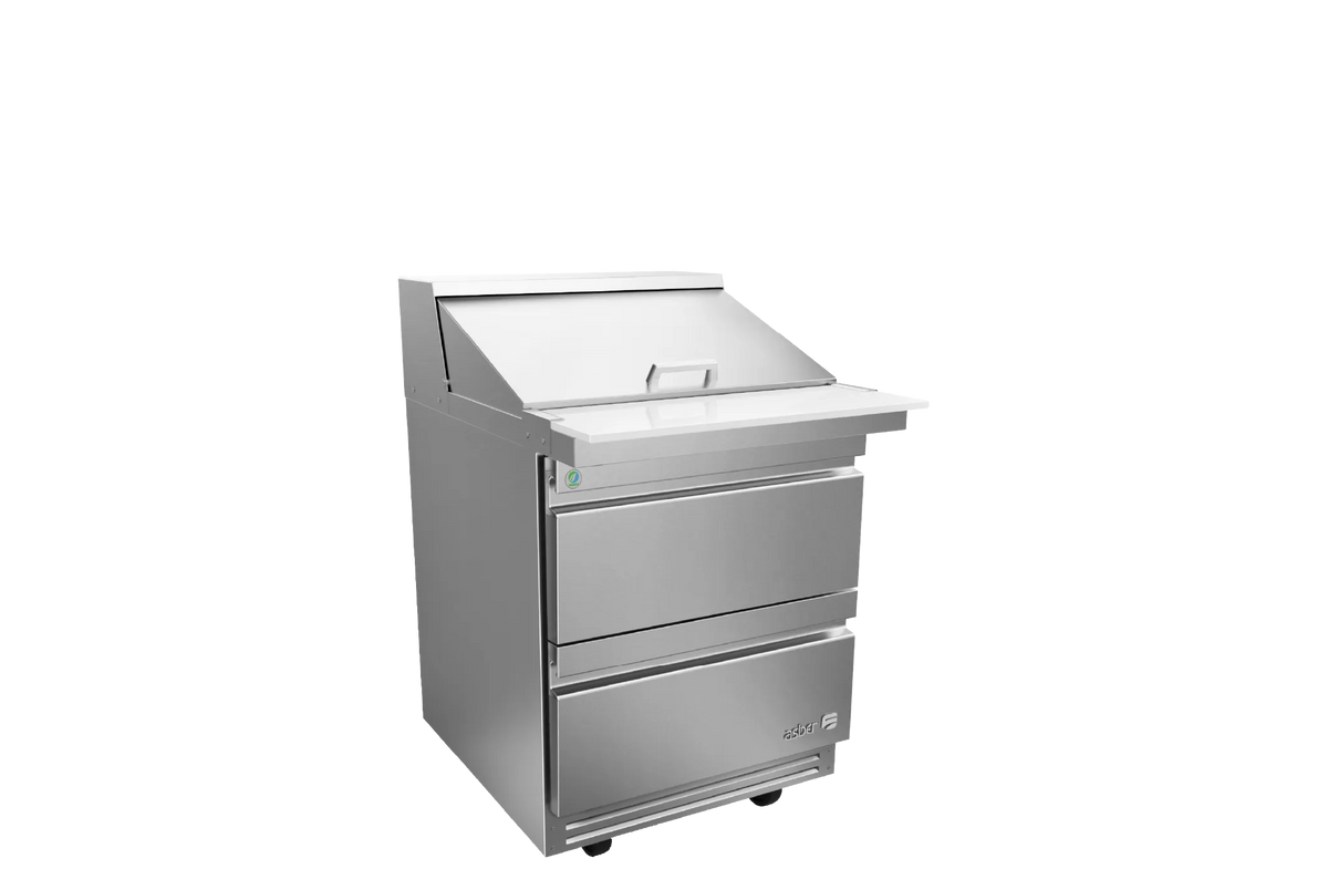 Asber APTM 27 12 D2 P HC Mesa Refrigerada Mega-Top 27 pulgadas