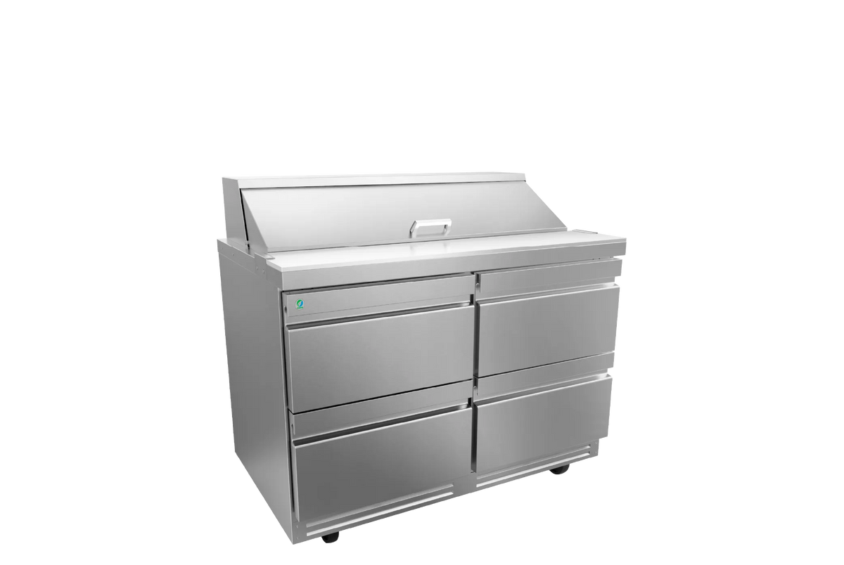 Asber APTS 48 12 D4 P HC Mesa Refrigerada para Ensaladas 48 pulgadas
