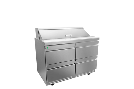 Asber APTS 48 12 D4 P HC Mesa Refrigerada para Ensaladas 48 pulgadas