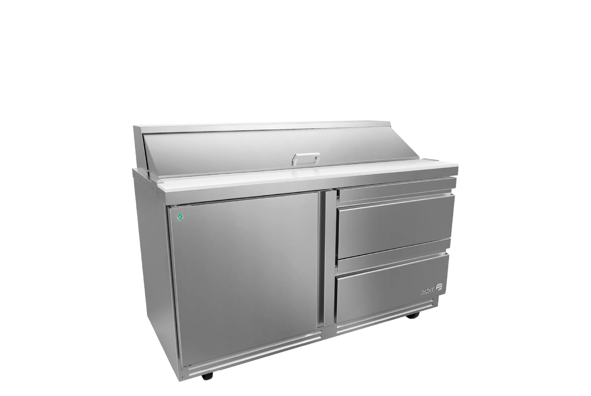 Asber APTS 60 16 D2 P HC Mesa Refrigerada para Ensaladas 60 pulgadas