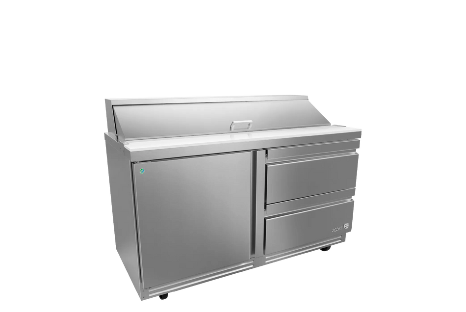 Asber APTS 60 16 D2 P HC Mesa Refrigerada para Ensaladas 60 pulgadas