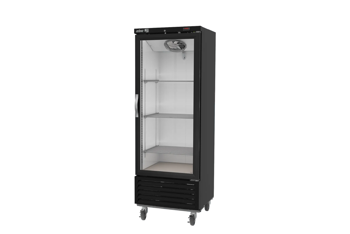 Asber ARM 17 HC Refrigerador Merchandiser 1 Puerta de Cristal 17 ft³