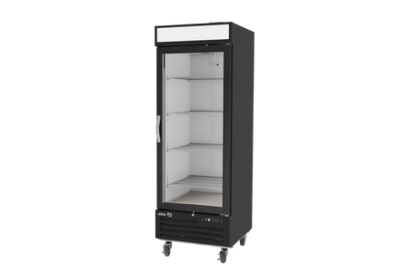 Asber ARMD 23 HC Refrigerador Merchandiser 1 Puerta de Cristal 23 ft³