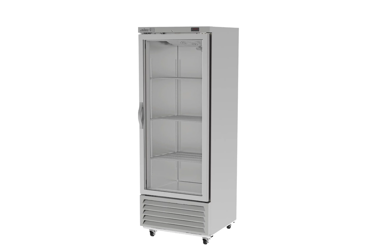 Asber ARR 17 G H HC Refrigerador Vertical 1 Puerta de Cristal 17 ft³